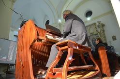 CONCERTO D^ORGANO NEL QUINTO ANNIVERSARIO DELLA MORTE DI DON DONATO MELLONE. CHIESA MADRE DI NOHA 21.02.2020